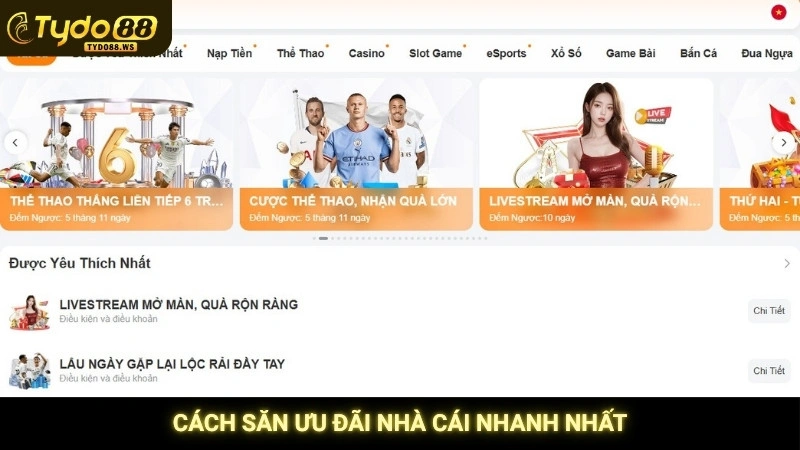Khuyến mãi Tydo88 - Top ưu đãi khủng cập nhật mới nhất 3 Cách săn ưu đãi nhà cái nhanh nhất