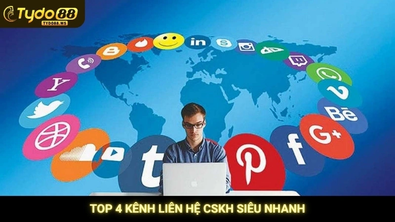 Liên hệ Tydo88 - Hỗ trợ nhanh chóng 24/7 (Zalo, Telegram) 2 Top 4 kênh liên hệ CSKH siêu nhanh