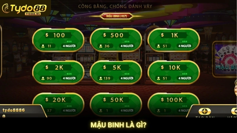 Mậu binh online - Hướng dẫn xếp bài chuẩn cho người mới 2 Mậu binh là gì?