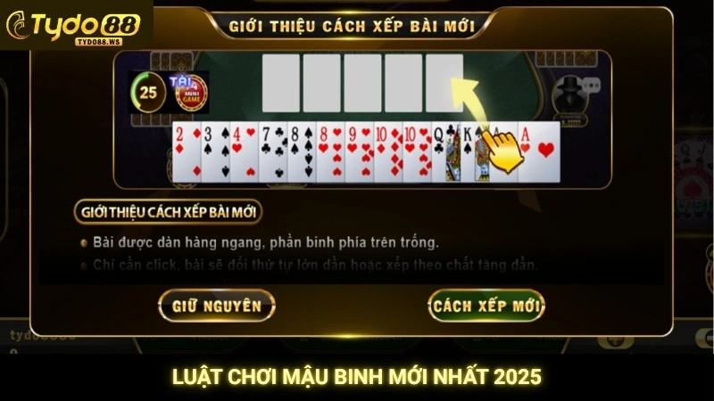 Mậu binh online - Hướng dẫn xếp bài chuẩn cho người mới 3 Luật chơi mậu binh mới nhất 2025