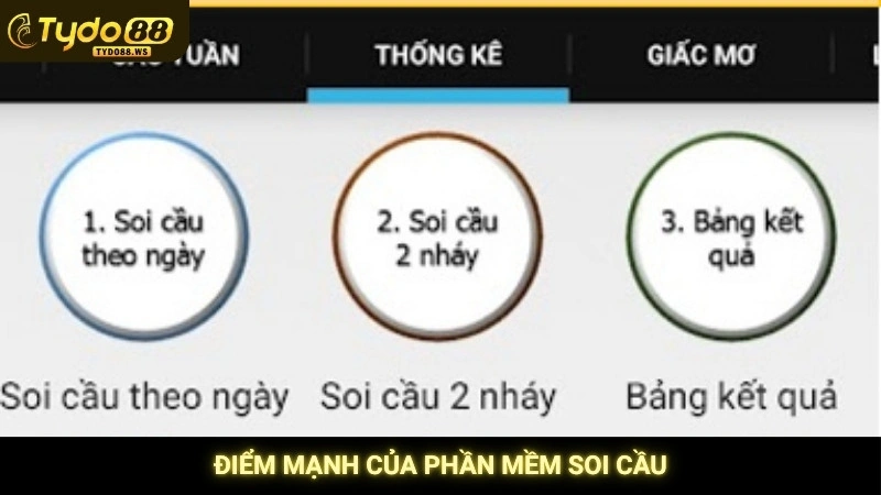 Điểm mạnh của phần mềm soi cầu