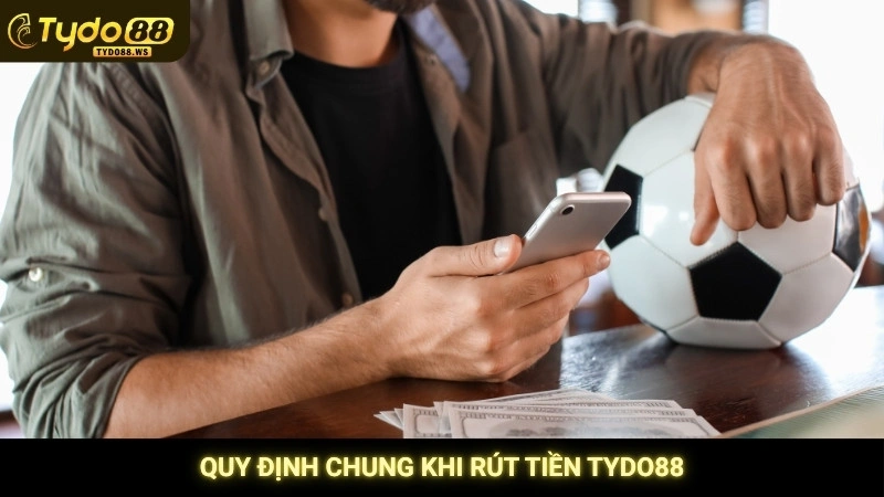Rút tiền Tydo88 - An toàn, siêu tốc về tài khoản trong 3 phút 1 Quy định chung khi rút tiền Tydo88