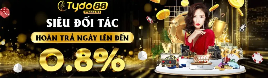 Nhà cái tydo88 khuyến mãi hoàn trả ngày cực hấp dẫn