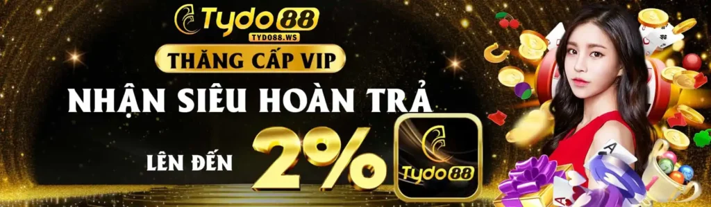 Tydo88 khuyến mãi vip siêu hoàn trả