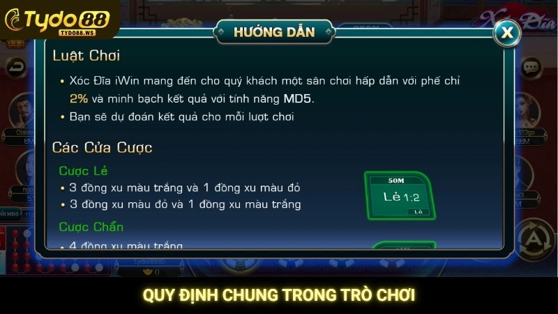 Quy định chung trong trò chơi