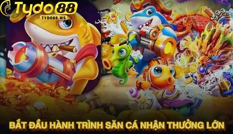 Hướng dẫn mẹo bắn cá đổi thưởng Tydo88 chi tiết từ cao thủ 2025 4 Bắt đầu hành trình săn cá nhận thưởng lớn